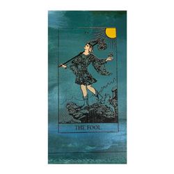 Steve Kaufman (1960-2010), "Tarot, The Fool" Hand Signed and Numbered Limited Edition Hand Pulled si