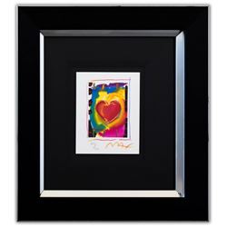 Peter Max- Original Lithograph "Heart Series I"