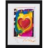 Image 2 : Peter Max- Original Lithograph "Heart Series I"