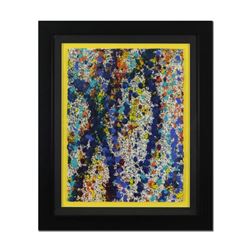 Wyland, "Pollack Coral Reef" Framed Original Watercolor Painting, Hand Signed with Letter of Authent