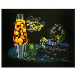 Michael Godard "Lava Lounge" Limited Edition Giclee on Canvas, Numbered and Signed with COA. Gallery