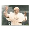 Image 1 : Ringo (Protege of Andy Warhol's Apprentice - Steve Kaufman), "The Pope" One-of-a-Kind Hand Pulled Si