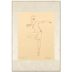 Edna Hibel (1917-2014), "Pirouette" Limited Edition Lithograph, Numbered and Hand Signed with Certif