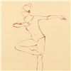 Image 2 : Edna Hibel (1917-2014), "Pirouette" Limited Edition Lithograph, Numbered and Hand Signed with Certif