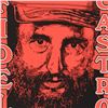 Image 2 : Steve Kaufman (1960-2010), "Castro" Limited Edition Silkscreen on Canvas, Numbered 36/50 and Hand Si