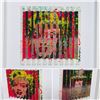Image 1 : E.M. Zax- One-of-a-kind 3D polymorph mixed media on paper "Warhol & Channel"