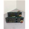 Image 1 : (2) ALLEN-BRADLEY 8520-MTB_PART #: 160590_REV 02_CONTROL PANEL