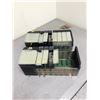Image 1 : (2) ALLEN-BRADLEY A1756-A7 B CONTROL LOGIX CHASSIS INCLUDING 1756-L61  SER B_PROCESSOR & 1756-PA75 B
