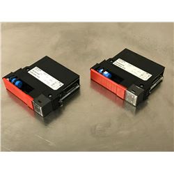 (2) ALLEN BRADLEY 1756-LSP B GUARD LOGIX 55LSP PROCESSOR