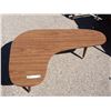 Image 2 : Vintage Wooden Boomerang Shaped Coffee Table.