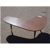 Image 3 : Vintage Wooden Boomerang Shaped Coffee Table.