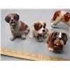 Image 4 : 6 St. Bernard Dog Figurines (2 Small Ones are: Goebel W. Germany and Royal Doulton)
