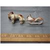 Image 5 : 6 St. Bernard Dog Figurines (2 Small Ones are: Goebel W. Germany and Royal Doulton)