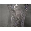 Image 8 : 2X THE MONEY - Fancy Etched Clear Glass Vases