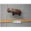 Image 2 : Soap Stone Hippo Figurine Artist "K"