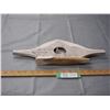Image 4 : Carved out of Bone Boat Figurine 16 by 7" T
