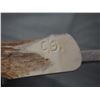 Image 5 : Carved out of Bone Boat Figurine 16 by 7" T