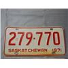 Image 3 : Pair of 1971 SK License Plates
