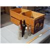 Image 3 : Vintage Orange Crate plus Vintage Bottles