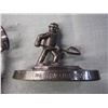 Image 7 : The Iron Fireman Ashtray (Wholesale Fuel Co SK) and Silver Serving Items