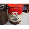 Image 5 : 3 5Gal Vintage Oil Pails - Mobil Oil, Esso and Esso Marvel Lube