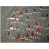 Image 2 : Vintage NHL Metal Toy Hockey Game Players, St. Louis Blues, Chicago, Buffalo etc. 40+ Players