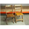 Image 1 : 2X THE MONEY - Vintage Wooden Chairs
