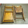 Image 5 : 2X THE MONEY - Vintage Wooden Chairs