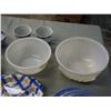 Image 2 : 2 Fire King Mixing Bowls plus Misc Dishes and Glassware