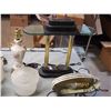 Image 6 : Misc Lights and Lamps plus Glass Lamp Shades