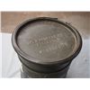 Image 2 : Military Style Metal Drum 12 by 14.75" T
