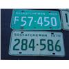 Image 4 : 6 Vintage License Plates 1969 and 1970