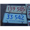 Image 2 : 11 Vintage SK License Plates 1939, 1954, 1957, 1971, 1972, 1973, and 1976