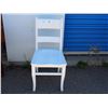Image 1 : Painted White Wooden Chair
