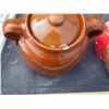 Image 4 : Chalkware Heads, Bean Pot and Misc