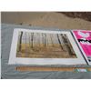 Image 2 : Ducks Unlimited Print and Woodstock Music and Art Fair Cardboard Poster
