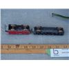 Image 5 : Vintage Made in Canada Locomotive and Train Car Steel Toy Plus Wheels for Toy Wagon