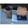 Image 1 : 1 Gal Steel Oil Jug and A5 1775 Remote Car Starter