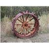 Image 2 : 2X THE MONEY - Steel Wheels for John Deere AR From Roughly 1946-1953 LOCATED IN HEPBURN