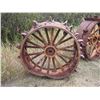 Image 3 : 2X THE MONEY - Steel Wheels for John Deere AR From Roughly 1946-1953 LOCATED IN HEPBURN