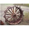 Image 7 : 2X THE MONEY - Steel Wheels for John Deere AR From Roughly 1946-1953 LOCATED IN HEPBURN
