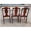 Image 6 : 3X THE MONEY - Vintage Wooden Chairs