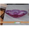 Image 1 : Purple Glass Dish 16" L