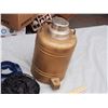 Image 4 : Single Burner Propane Stove (No Tank) and Vintage Thermos Dispenser