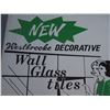 Image 3 : 2X THE MONEY - West Brooke Decorative Wall Glass Tiles 12 by 12" N.I.B