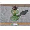 Image 1 : Green Depression Lamp (No Shade)