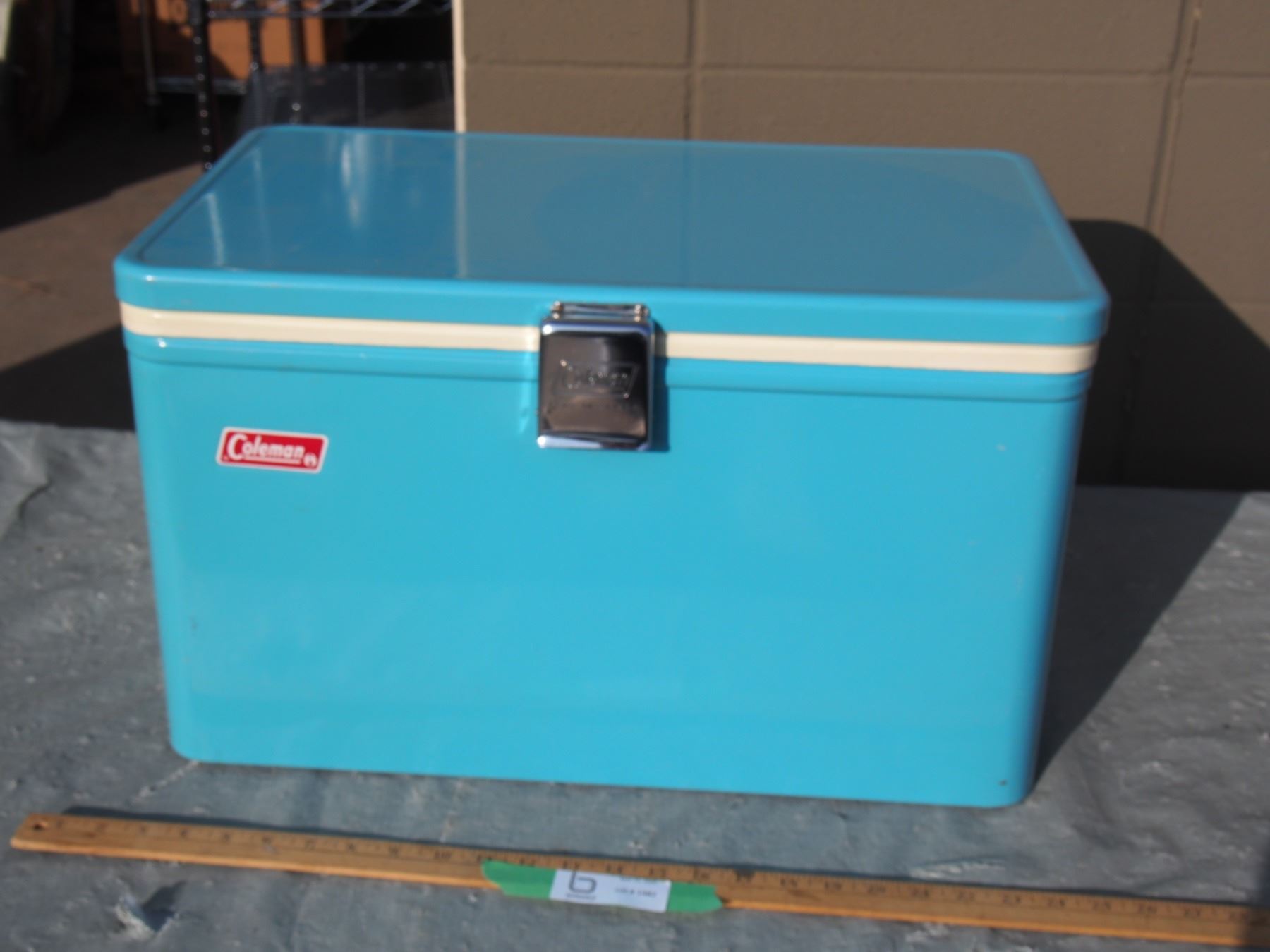 Vintage Metal Coleman Cooler (Hardly Used)