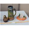 Image 3 : African Scene Beer Stein (Holland Mold) and Gorilla Ornament