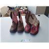 Image 1 : Justin Roper Girl's Cowboy Boots Size 2