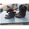 Image 1 : Ariat Size 10 Cowboy Boots and Size 9.5 Cowboy Boots